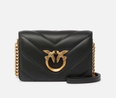 Bolso Pinko mini Love click blk